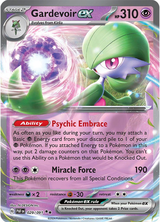 Gardevoir EX - Paldean Fates
