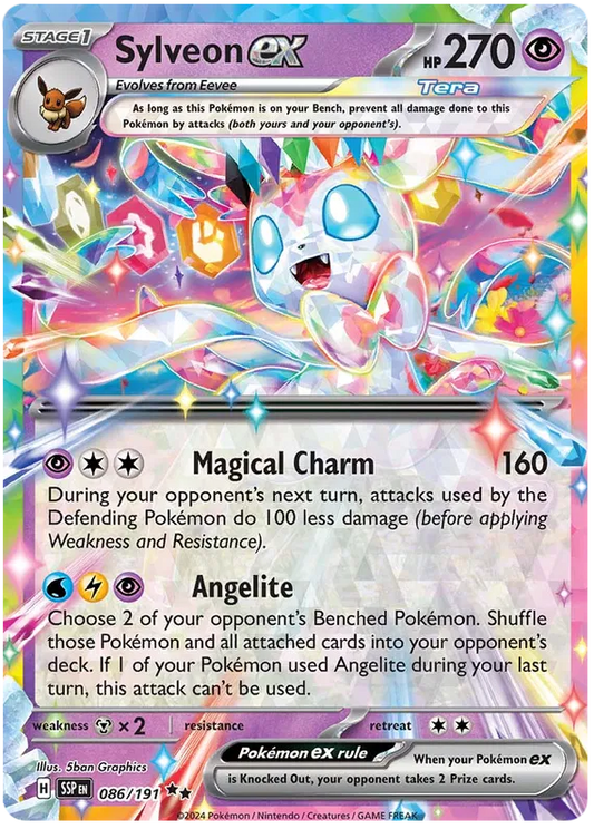 Sylveon EX - Surging Sparks