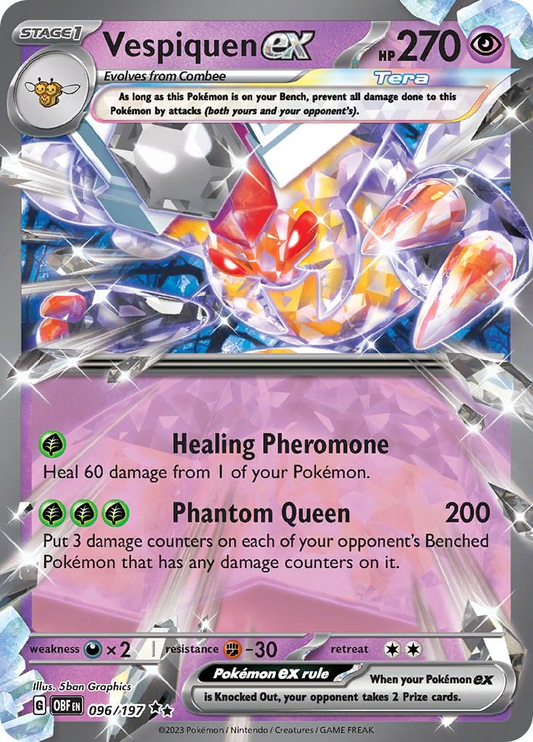 Vespiquen EX - Obsidian Flames