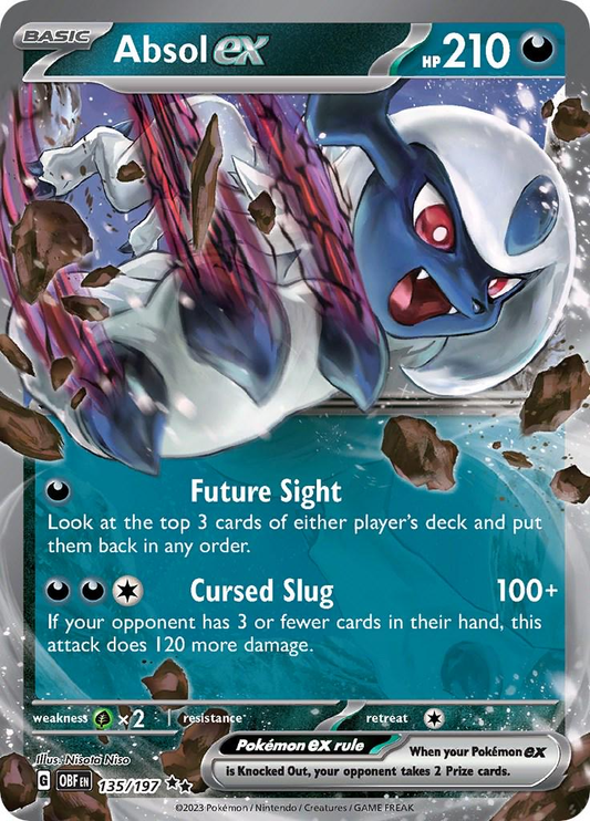 Absol EX - Obsidian Flames