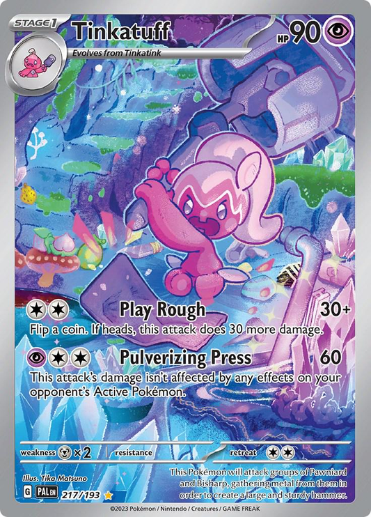 Tinkatuff Illustration - Paldea Evolved