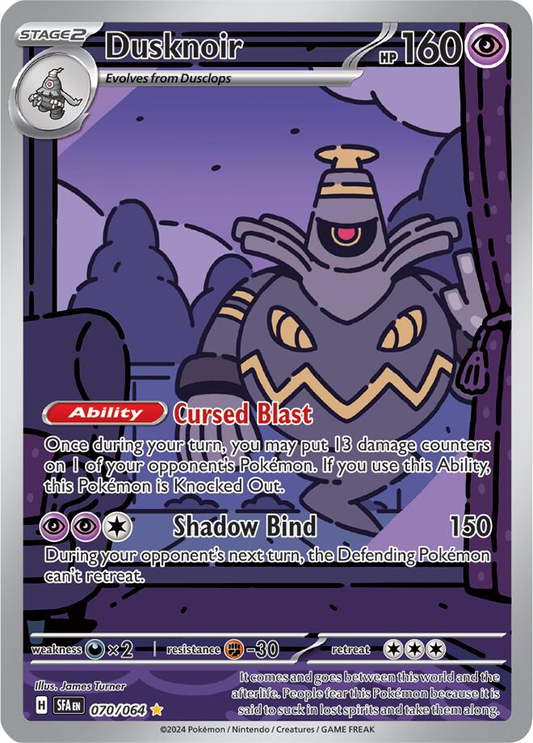 Dusknoir Illustration - Shrouded Fable