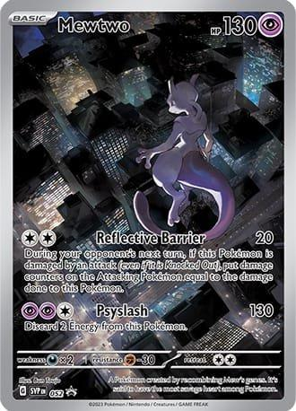 Mewtwo Illustration - Scarlet & Violet PROMO