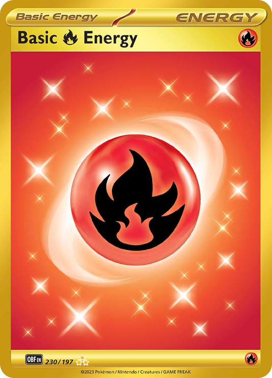 Fire Energy Golden - Obsidian Flames