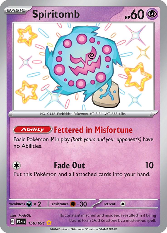 Spiritomb Shiny - Paldean Fates