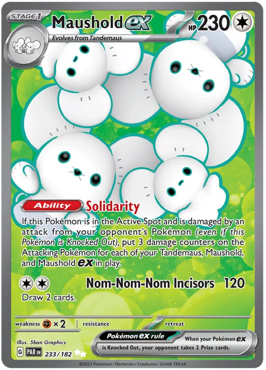 Maushold EX Full Art - Paradox Rift