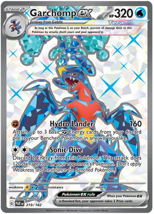 Garchomp EX Full Art - Paradox Rift