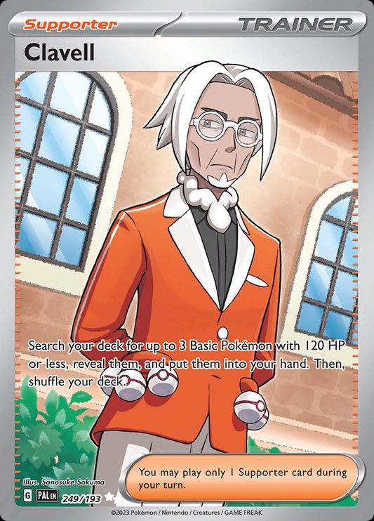 Clavell Full Art - Paldea Evolved