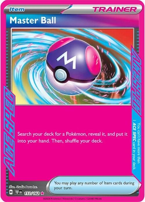 Master Ball Ace Spec - Temporal Forces