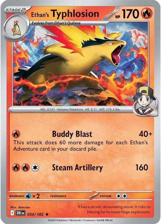 Ethan's Typhlosion - Destined Rivals