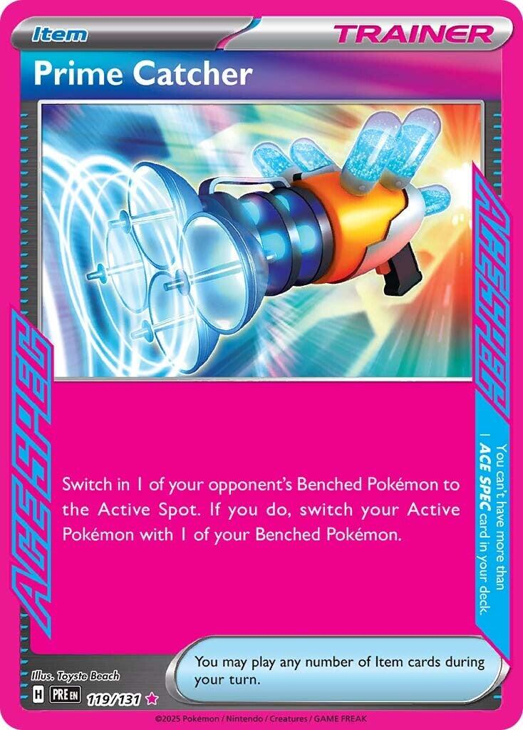 Prime Catcher Ace Spec - Prismatic Evolutions
