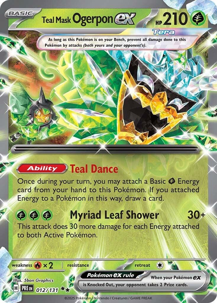 Teal Mask Ogerpon EX - Prismatic Evolutions