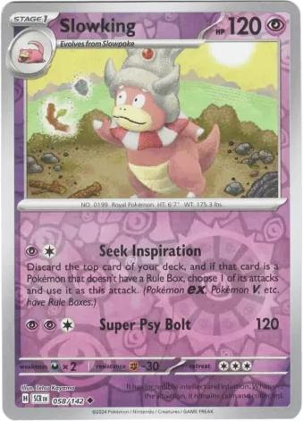 Slowking Reverse Holografico - Stellar Crown