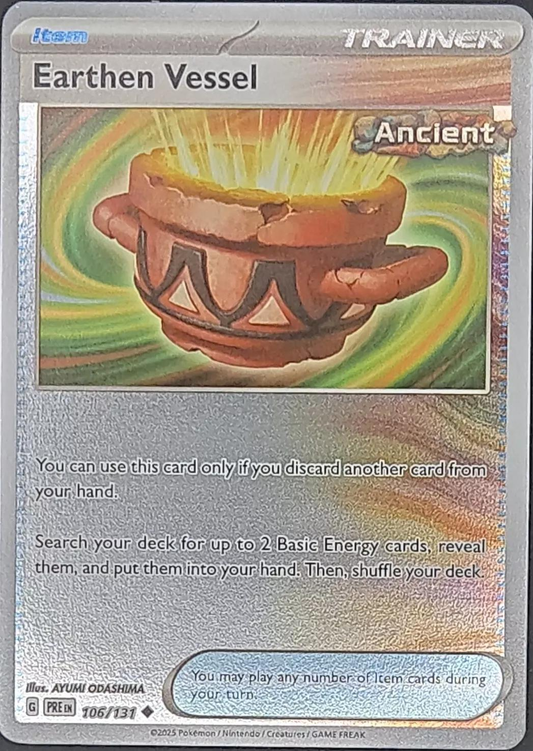 Earthen Vessel Reverse Holografico - Prismatic Evolutions