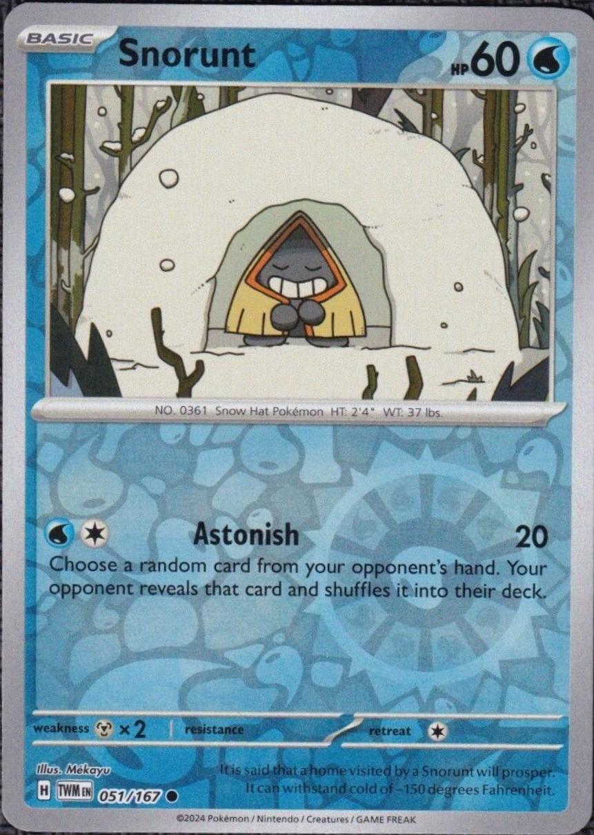 Snorunt Reverse Holografico - Twilight Masquerade