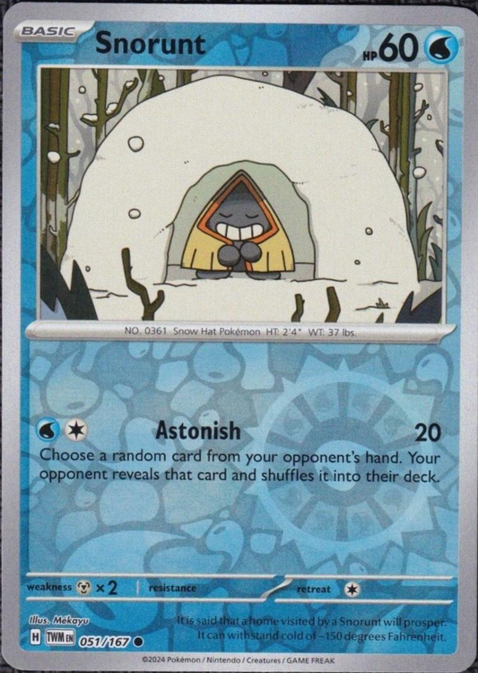 Snorunt Reverse Holografico - Twilight Masquerade