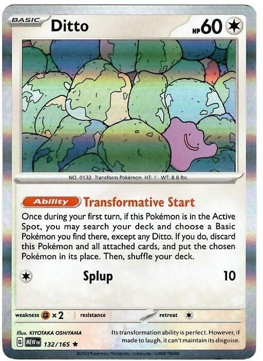 Ditto Holografico - Pokemon 151
