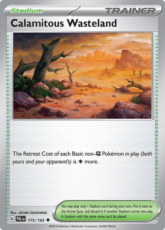 Calamitous Wasteland - Paldean Evolved