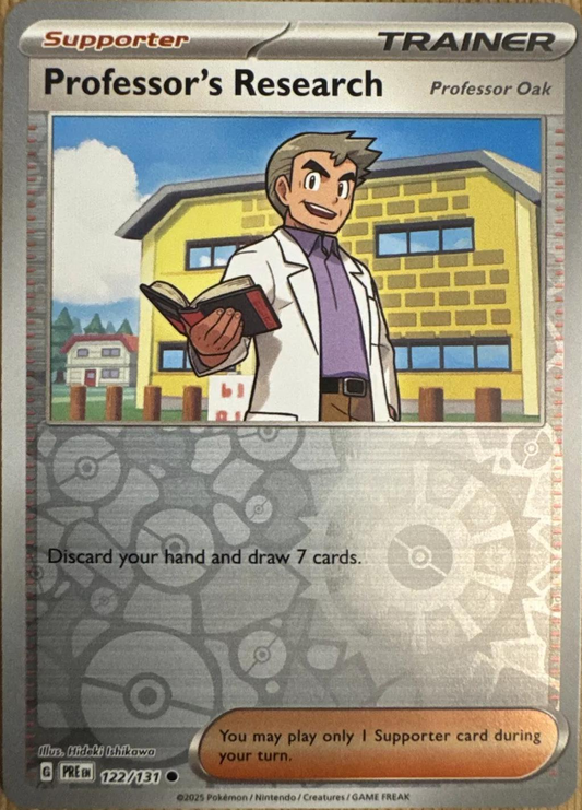 Professor's Research (Oak) Reverse Holografico - Prismatic Evolutions