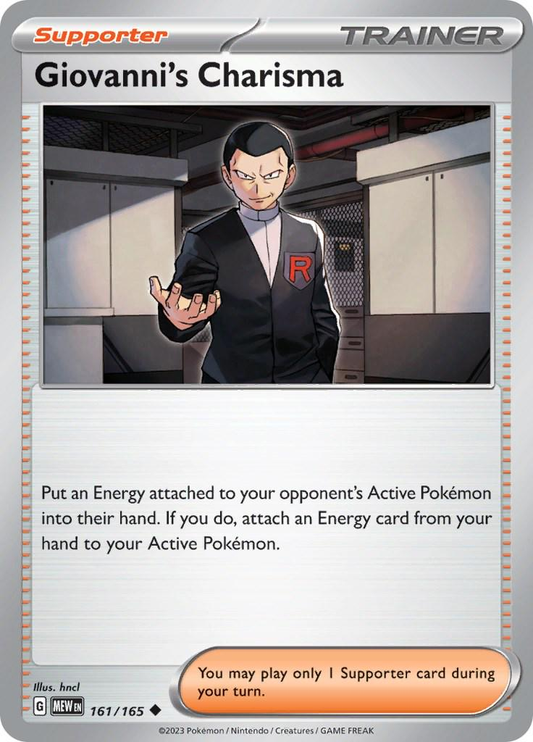 Giovanni's Charisma - Pokemon 151