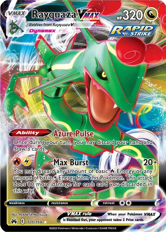 Rayquaza Vmax 101 - Crown Zenith