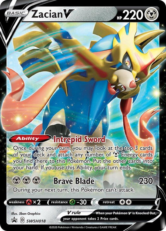 Zacian V - Sword & Shield Promo