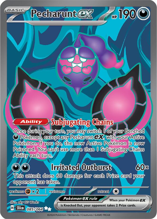 Pecharunt EX Full Art - Shrouded Fable