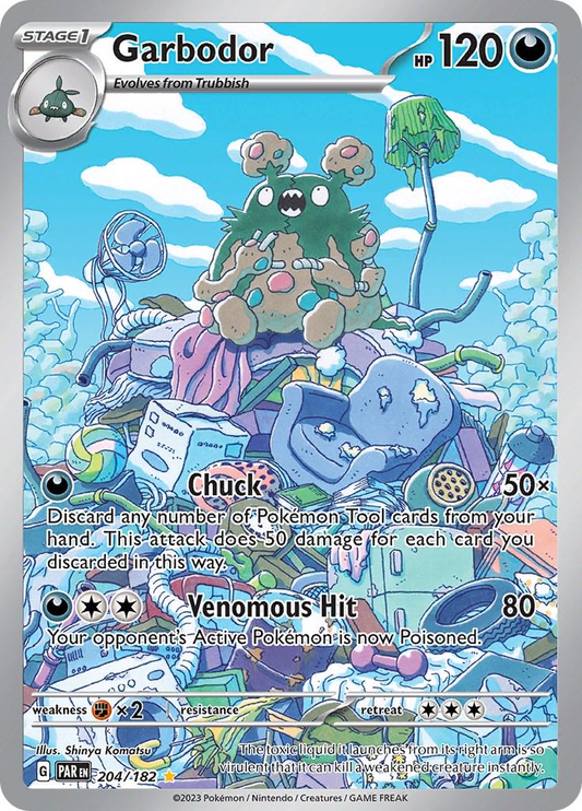 Garbodor Illustration - Paradox Rift