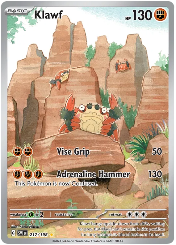 Klawf Illustration - Scarlet & Violet Base Set