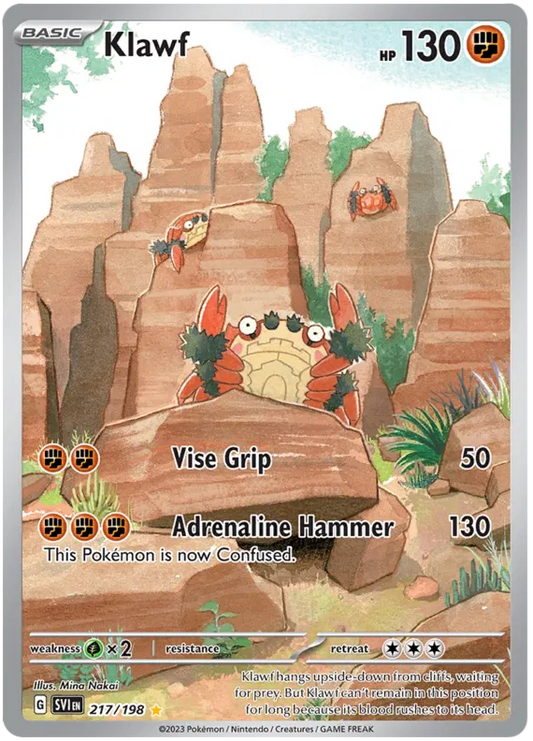 Klawf Illustration - Scarlet & Violet Base Set