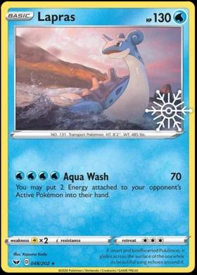 Lapras (SnowFlake) - Sword & Shield Promo