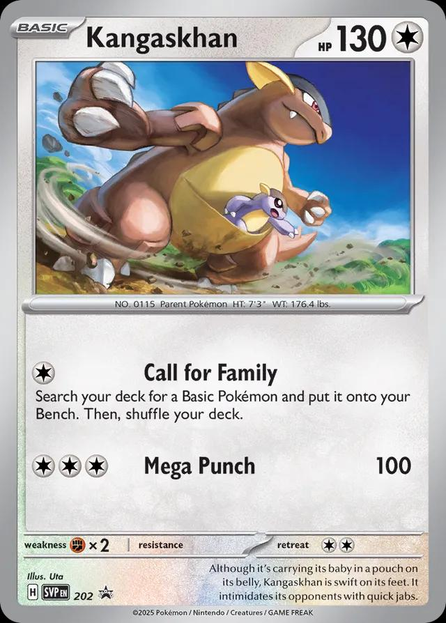 Kangaskhan Cosmos Holo - Scarlet & Violet Promo