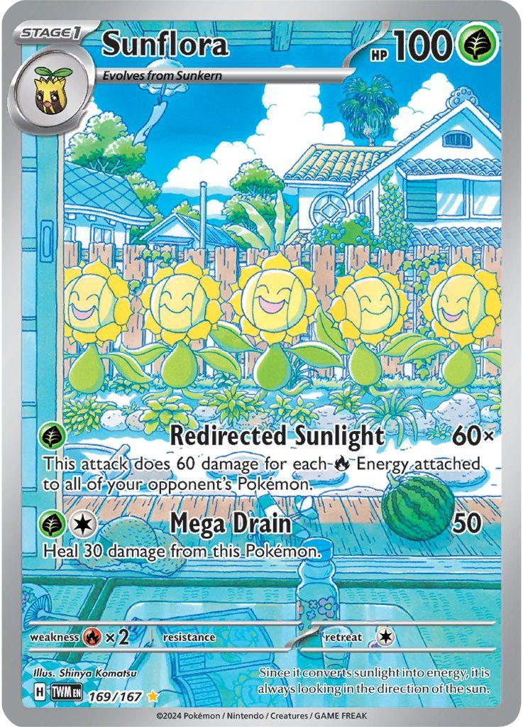 Sunflora Illustration - Twilight Masquerade