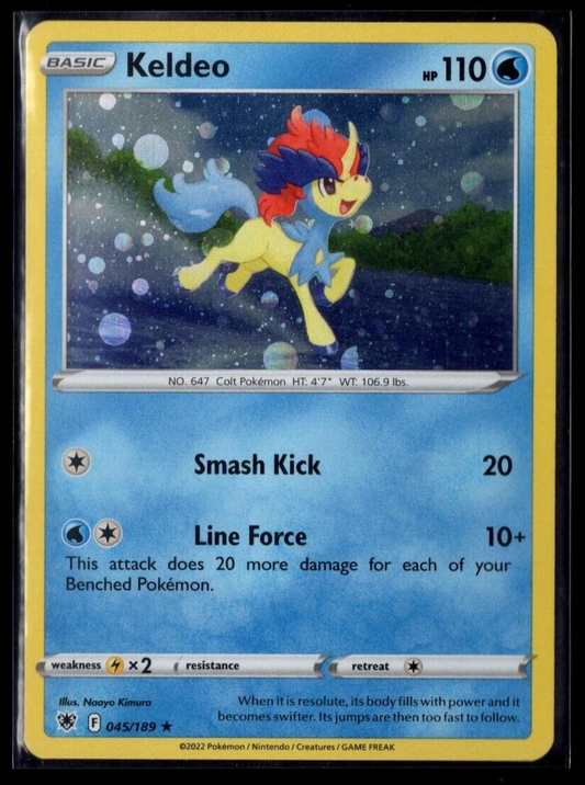 Keldeo Cosmos Holografico - Astral Radiance