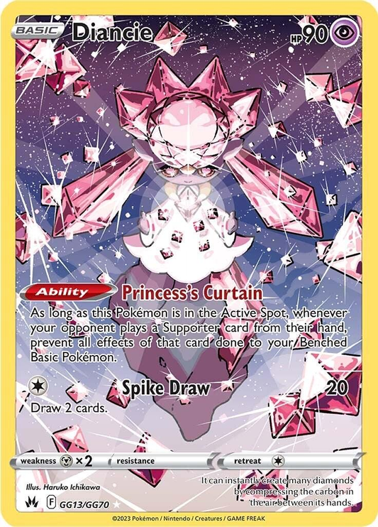 Diancie Galarian Gallery - Crown Zenith