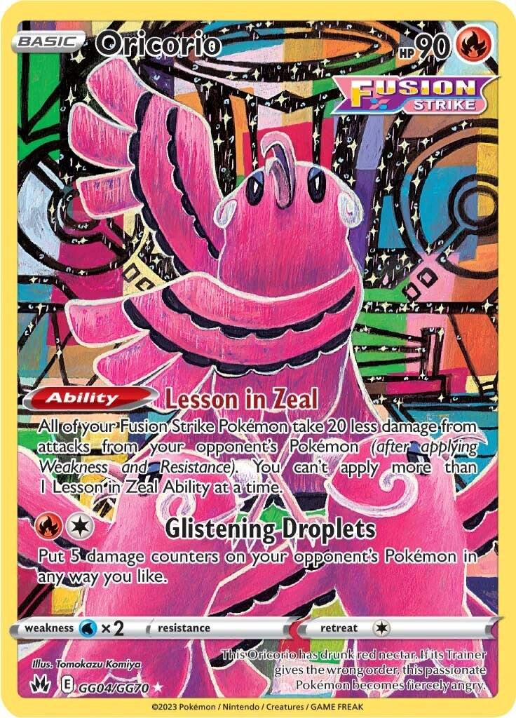 Oricorio Galarian Gallery - Crown Zenith