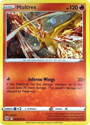 Moltres Cosmos Holografico - Vivid Voltage