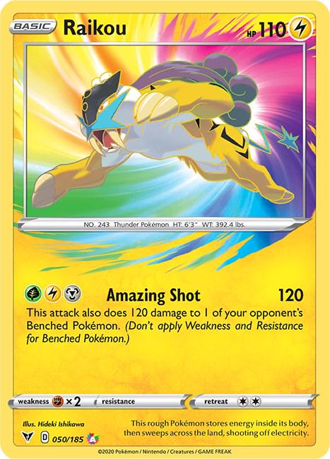 Raikou Amazing Rare - Vivid Voltage