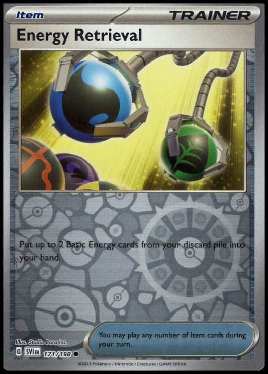 Energy Retrieval Reverse - Scarlet & Violet Base Set