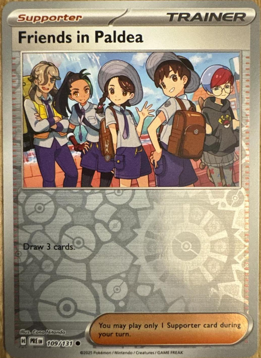 Friends in Paldea Reverse Holografico - Prismatic Evolutions