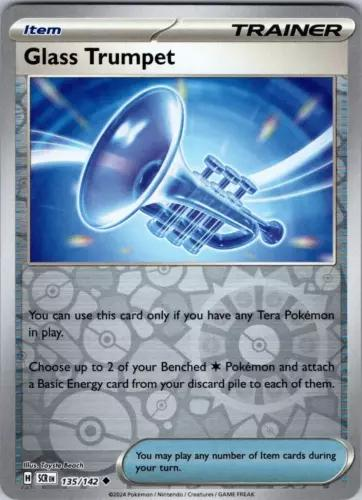 Glass Trumpet Reverse Holografico - Stellar Crown