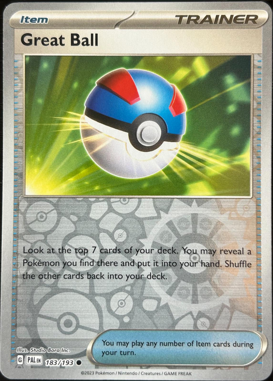 Great Ball Reverse Holografico - Paldea Evolved