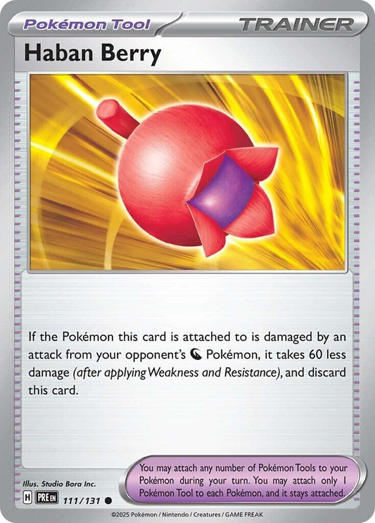 Haban Berry - Prismatic Evolutions