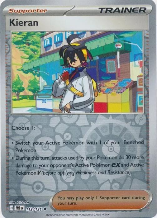 Kieran Reverse Holografico - Prismatic Evolutions