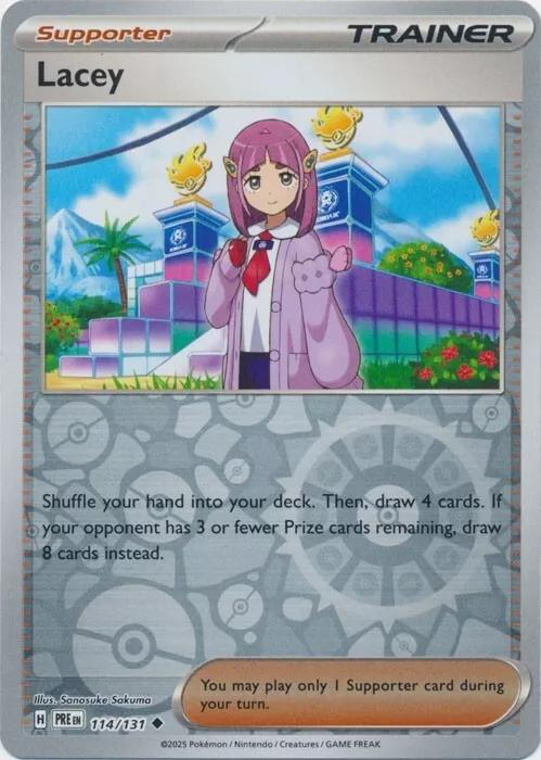 Lacey Reverse Holografico - Prismatic Evolutions