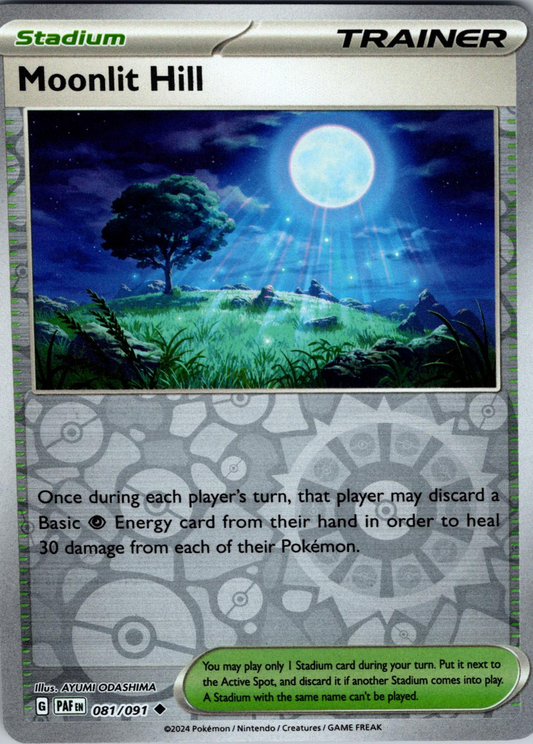 Moonlit Hill Reverse Holografico - Paldean Fates