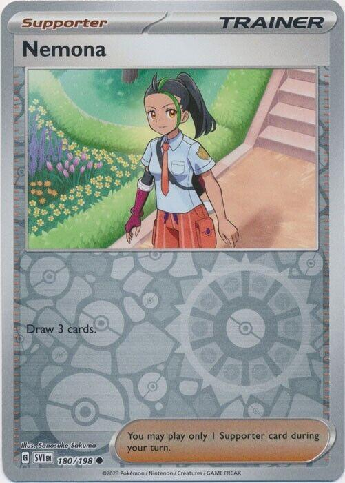 Nemona Reverse Holografico - Scarlet & Violet Base Set