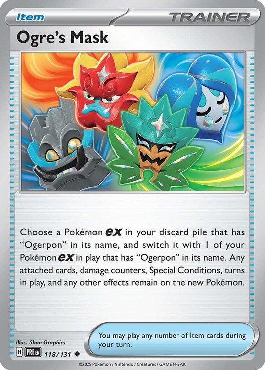 Ogres's Mask - Prismatic Evolutions