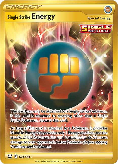 Single Strike Energy Golden - Battle Styles