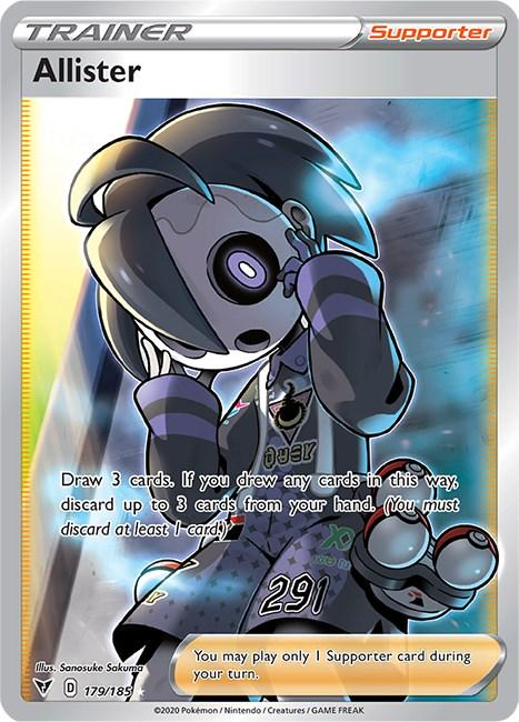 Allister Full Art - Vivid Voltage